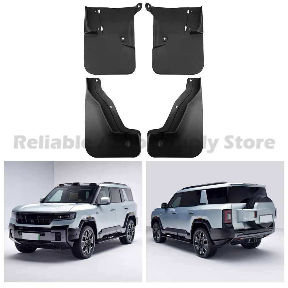 Garde-boue de voiture BYD Yangwang U8, garniture de garde-boue en caoutchouc souple, roue avant et arrière, livraison rapide, qualité supérieure, Dura, 2025