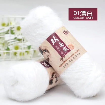 Rouleau de fil moelleux en cachemire à 3 plis, 100 g/rouleau, tricot coloré, laine super douce tricotée, Crochet pour bébé, écharpe pour bébé, fil épais