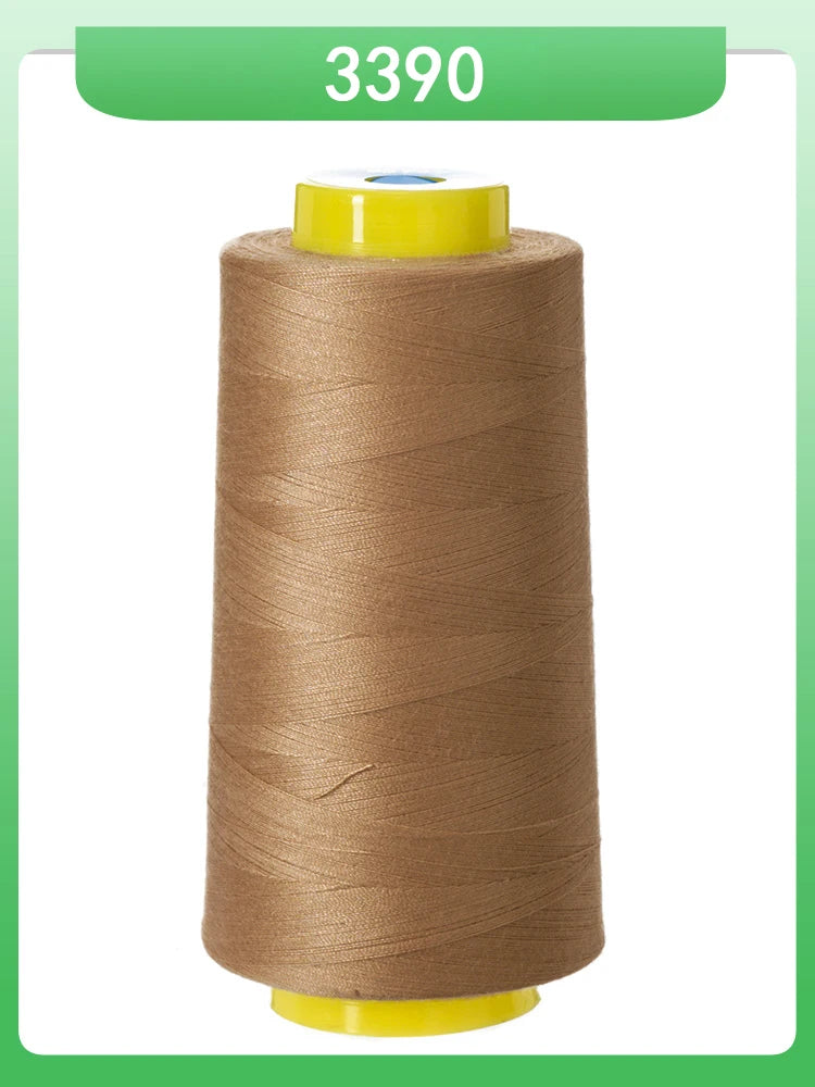 Fil à coudre ultra-fin 602-fil en polyester semblable à la soie à grande vitesse 60s/2 5000m, pour machine à broder et travaux d'aiguille délicats