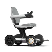 Fauteuil roulant électrique pliant automatique avec télécommande pour téléphone portable, scooter à quatre roues handicapé