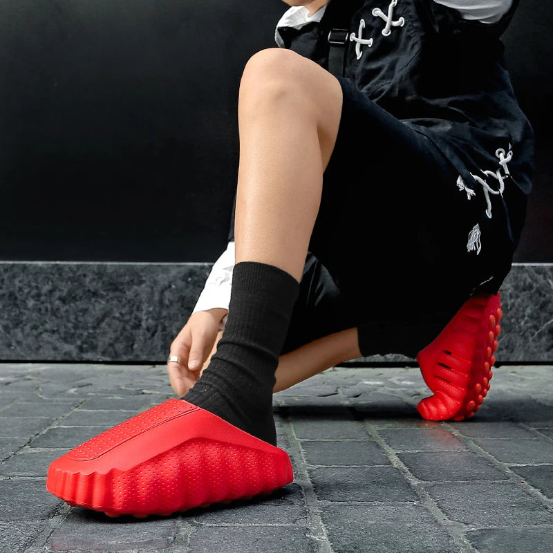 Nouvelles pantoufles de massage EVA légères pour hommes et femmes 2026 – Chaussures décontractées de sport pour couple, idéales pour la plage et l'extérieur