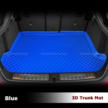Couverture de tapis de revêtement de cargaison de polymères de coffre de voiture 3D, accessoires intérieurs, BYD, Yuan Pro, 2021, 2022, 2023