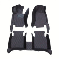 Tapis de sol de voiture de luxe en cuir PU, à la mode, pour Xpeng g9 2022 ~ 2022, imperméable, accessoires d'intérieur, 2025