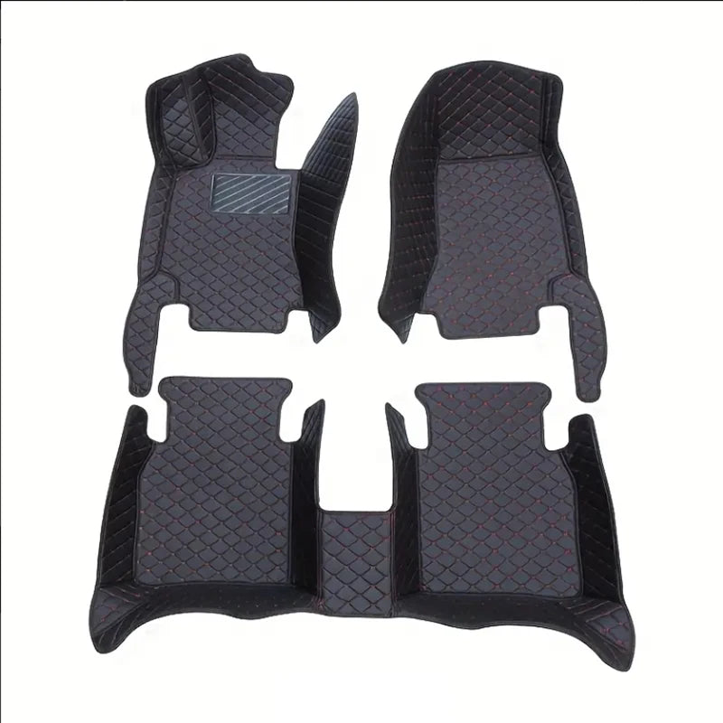 Tapis de sol de voiture de luxe en cuir PU, à la mode, pour Xpeng g9 2022 ~ 2022, imperméable, accessoires d'intérieur, 2025