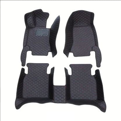 Tapis de sol de voiture de luxe en cuir PU, à la mode, pour Xpeng g9 2022 ~ 2022, imperméable, accessoires d'intérieur, 2025