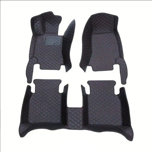 Tapis de sol de voiture de luxe en cuir PU, à la mode, pour Xpeng g9 2022 ~ 2022, imperméable, accessoires d'intérieur, 2025