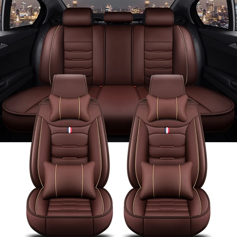 Housse de siège de voiture universelle pour PEUGEOT, tous les modèles de voiture 206 307SW 308 407 408 508sw 208 2008 3008 4008 5008, accessoires d'intérieur