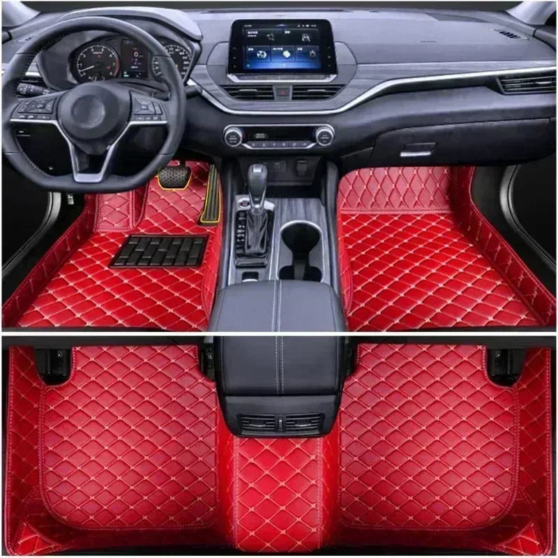 Tapis de sol de voiture personnalisés pour Xpeng G9 2022 – 2023, accessoires d'intérieur de mode pour tous temps, tapis en cuir automobile, coussin de coffre