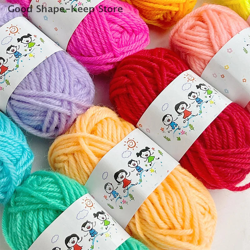 Fil de laine de coton doux et chaud, 12 pièces, fil de tricot à la main de bonne qualité pour laine au Crochet faite à la main, fil de tricot chaud