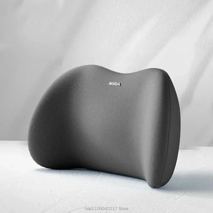 Coussin de siège auto universel toutes saisons, ergonomique, en mousse à mémoire de forme - coussin lombaire ou appui-tête ou ensemble