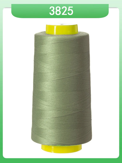 Fil à coudre ultra-fin 602-fil en polyester semblable à la soie à grande vitesse 60s/2 5000m, pour machine à broder et travaux d'aiguille délicats