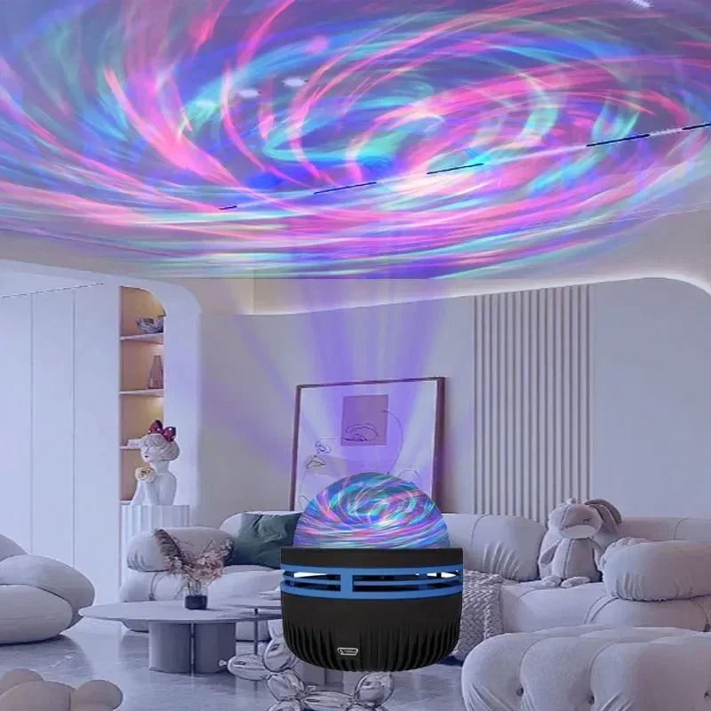 Projecteur LED Galaxie Étoilée Lumière RGB Télécommande Intelligente Lampe Aurore Étoile KTV USB pour Décoration Maison Chambre Camping Mariage