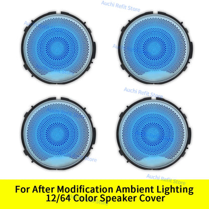 Lumières d'ambiance LED 3/64 couleurs, pour Mercedes Benz W205 X253 classe C GLC coupé C43 C63s, Instrument intérieur, lampe décorative, rénovation