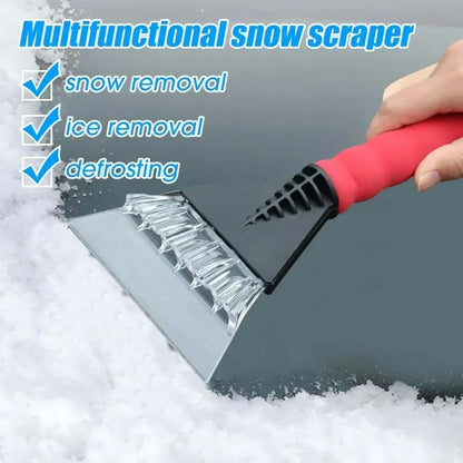 Grattoir à glace/dissolvant de neige de voiture, brise-glace et outil de brosse pour le nettoyage des vitres automobiles d'hiver