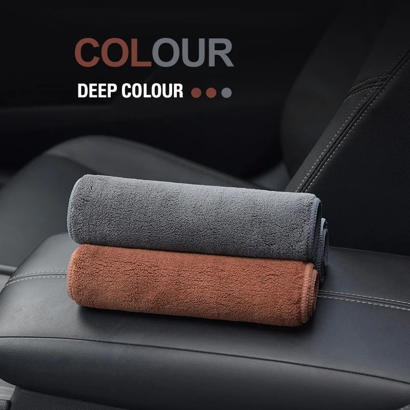 Serviette en microfibre, accessoires de nettoyage de voiture, peluche, facile à nettoyer, outil de lavage de voiture pour Zeekr 001 MIX 009 007 Zeekr X 7X