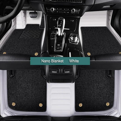Tapis de sol de voiture personnalisés 5D, pour Nissan Murano, Double couche, doublures de sol, couverture
