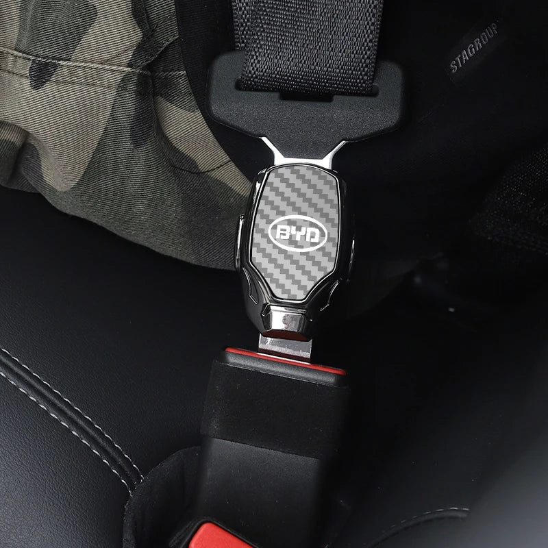 Extenseur d'accessoires de ceinture de sécurité de voiture, bijoux en métal, BYD Atto 3, axie 3, Tang F3, E6, Dmi Yuan plus, Song plus