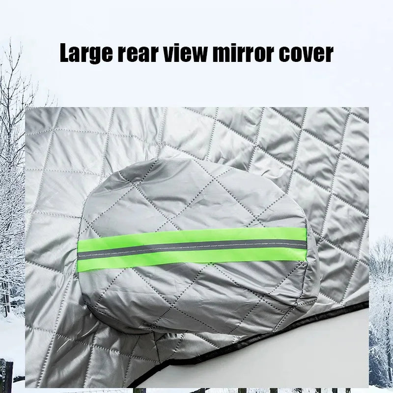 Couverture de neige pour pare-brise de voiture, bloc d'ombrage, Protection contre le gel, Protection solaire, Anti-glace, couverture de pare-brise avant, hiver