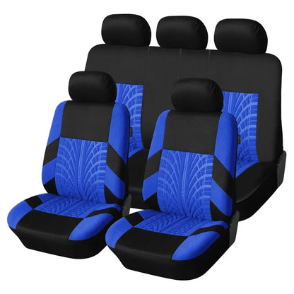 Ensemble de housses de siège de voiture universelles, 2/5 pièces, adaptées à la plupart des housses de voiture avec détails de pneus, adaptées aux housses de siège indépendantes, protection des sièges
