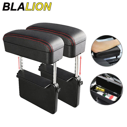 BLALION – مسند ذراع، مسند مرفق، امتداد مسند ذراع مع منظم تخزين الكونسول، ارتفاع قابل للتعديل، صندوق مسند ذراع، إكسسوار