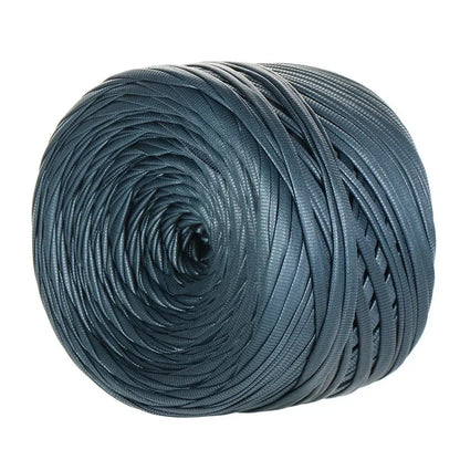 Fil en cuir synthétique mat Nappa 200g/rouleau, fil à tricoter et à crocheter pour sacs faits main et artisanat