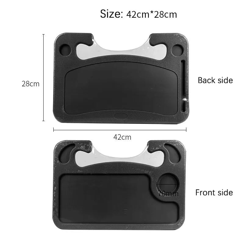 Support de bureau pour ordinateur Portable et voiture, support de travail pour manger, boisson, nourriture, plateau à café, volant de voiture, Table à manger