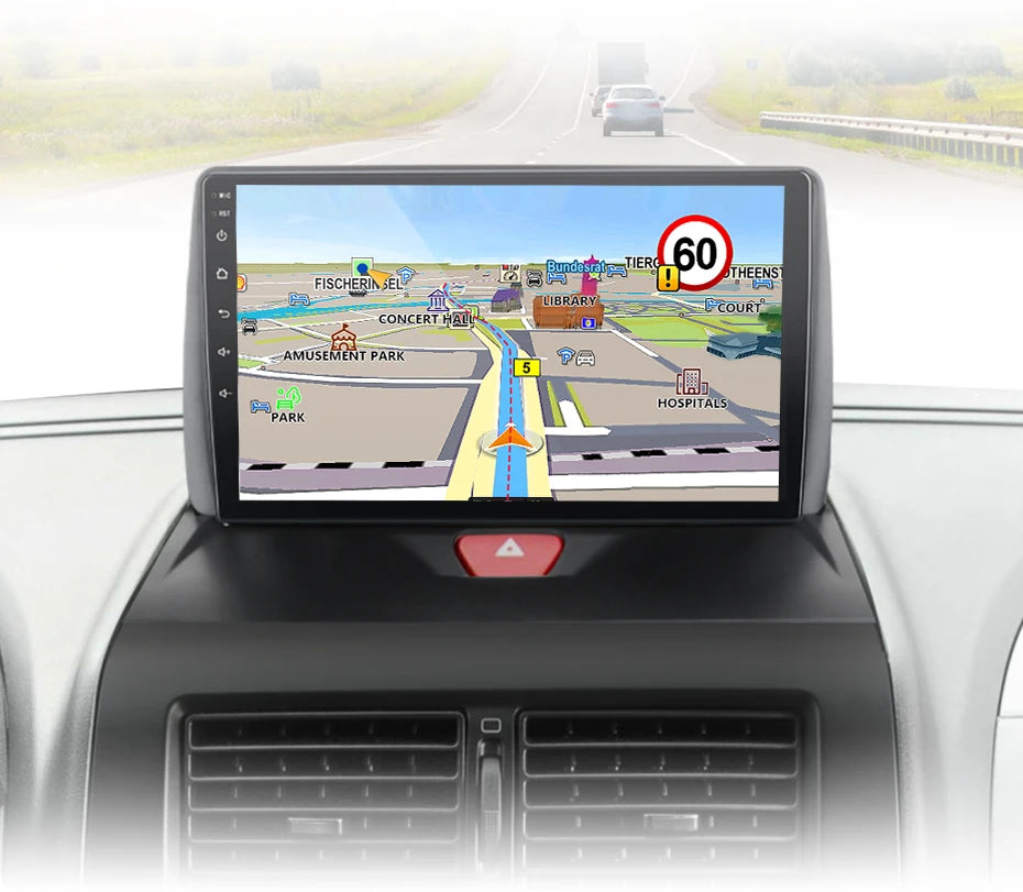 Junsun-V1 AI Voice Wireless CarPlay Android Auto Radio, KIT Rods 2007, 2008, 2009, 2010-2016, 4G, Système intelligent de voiture, GPS