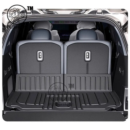 Tapis de protection pour dossier de siège arrière, tapis de coffre Anti-coup de pied, accessoires d'intérieur de voiture pour ZEEKR 9X 2025 2026