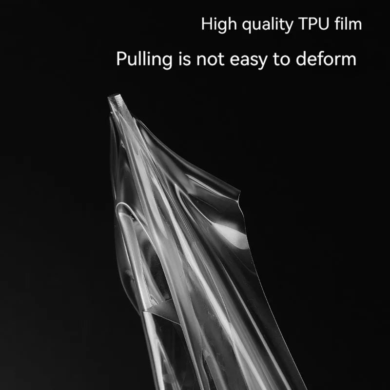 Film transparent en TPU pour accessoires d'intérieur Lynk & Co 09 EM-P 2024, panneau d'engrenage, Console centrale GPS, Protection PPF anti-rayures