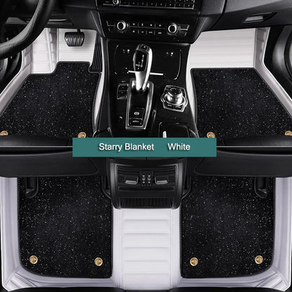 Tapis de sol de voiture personnalisés à double couche, revêtements de sol en cuir, accessoires de repose-pieds automatiques, Lynk & Co 01 02 03 05 06 09