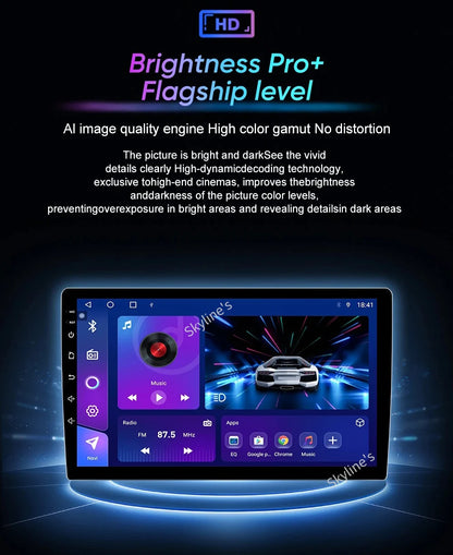 Autoradio Android 15 pour Peugeot 207 CC 207CC 2006 - 2015 sans fil Carplay Android Auto stéréo lecteur multimédia WiFi 4G 2 Din
