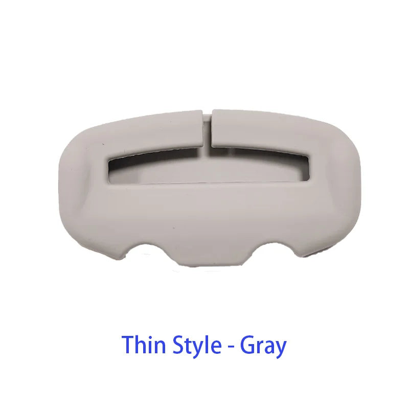 Housse de boucle de ceinture de sécurité de voiture, protection anti-rayures en Silicone, protection de boucle de ceinture de sécurité, accessoires d'intérieur de voiture