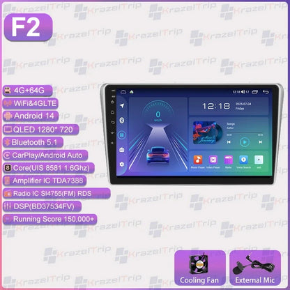 FYT 7862s 8 Core Carplay Android Auto autoradio pour Toyota Avensis T25 2002 2003 2004 2005 2006 2007 2008 Autoradio 4G DSP QLED