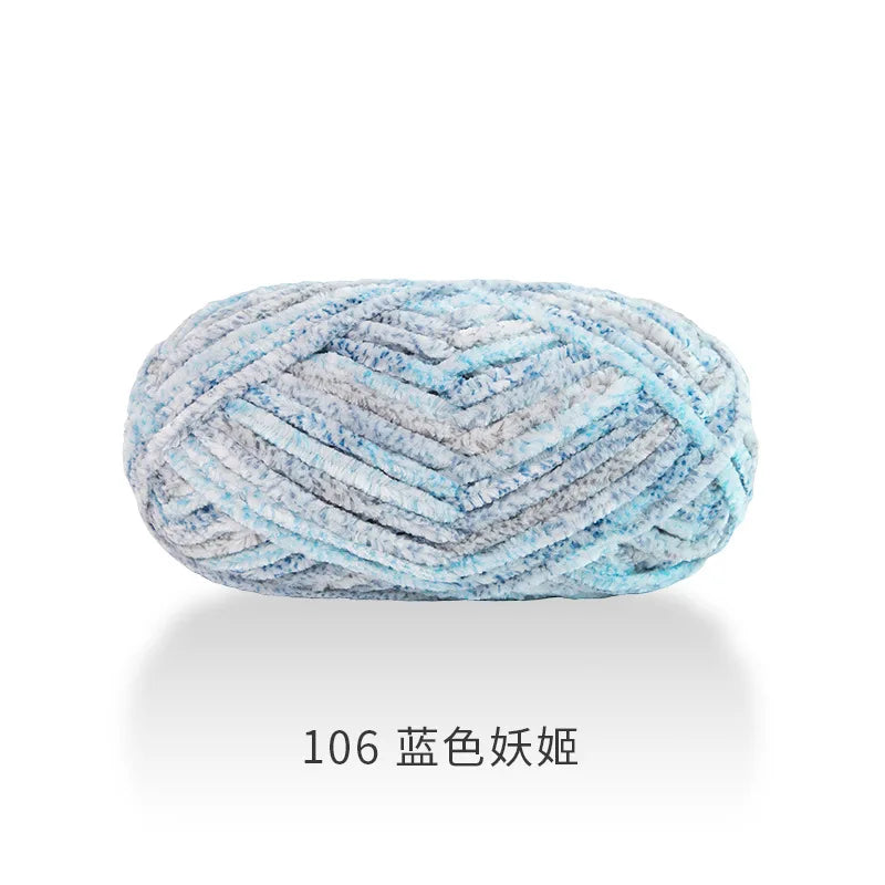 Fil à tricoter 100g, fil de glace douce, fil de coton tricoté à la main pour écharpe, Crochet de bricolage tricoté à la main