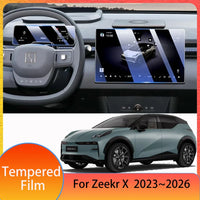 Instrument de contrôle Central de voiture pour Zeekr X 2023 2024 2025 2026, navigation GPS, protection, Film trempé, accessoires d'intérieur
