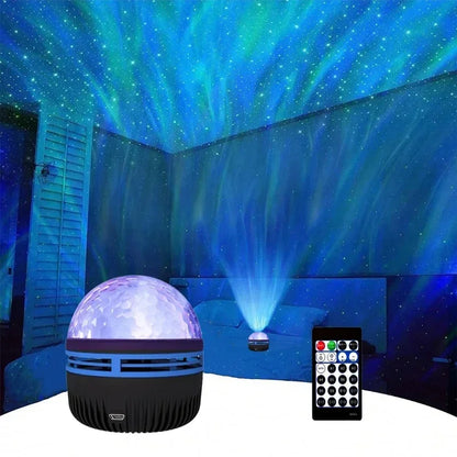 Projecteur LED Galaxie Étoilée Lumière RGB Télécommande Intelligente Lampe Aurore Étoile KTV USB pour Décoration Maison Chambre Camping Mariage