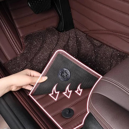 Tapis de sol de voiture personnalisés 5D, pour Nissan Murano, Double couche, doublures de sol, couverture