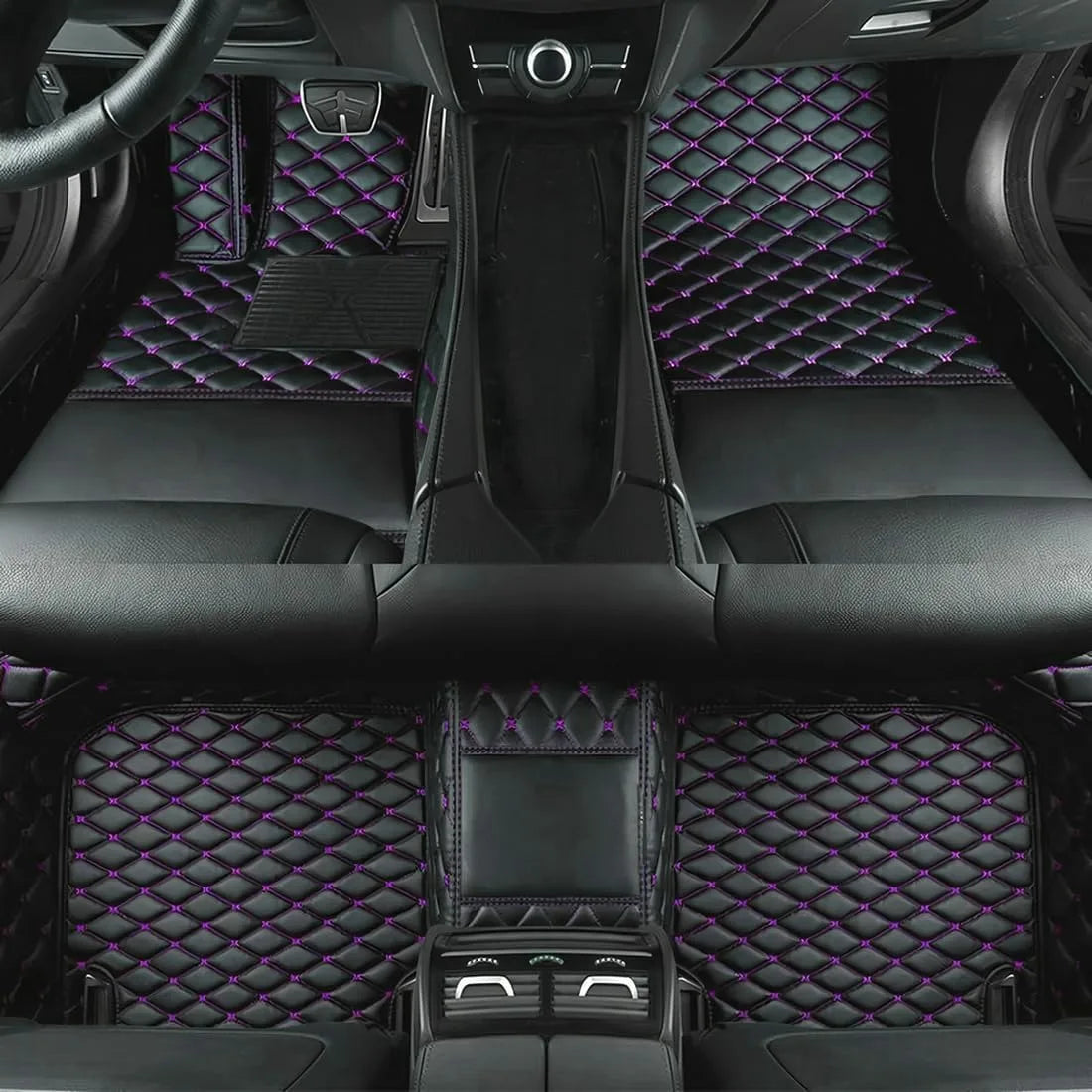 Tapis de sol de voiture en cuir personnalisé, pour BAIC B80 2021 2022 2023 2024 2025 2026 2027, accessoires d'intérieur