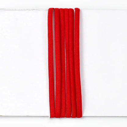 Bande élastique 5/10/20M 3/5mm, noyau d'huile, corde en Nylon pour attaches de cheveux, sangle de masque, bande extensible, soutien-gorge, chaussures, bandes en caoutchouc, accessoires de couture