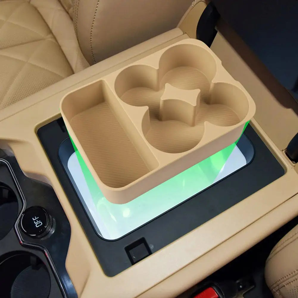 Coussin en Silicone pour réfrigérateur de commande centrale de voiture, pour BYD Leopard 8, limite de réfrigérateur automatique modifiée, grille fixe, antidérapant