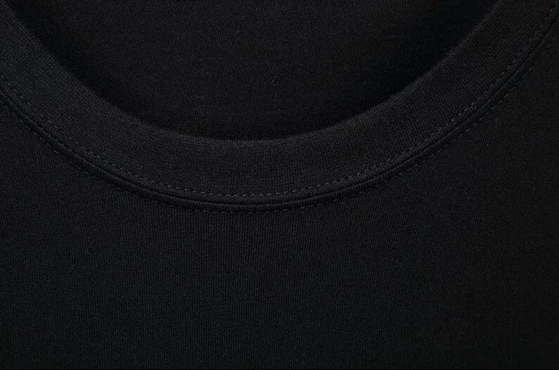T-shirt d'été à manches courtes pour hommes, col rond, demi-manches, grande taille, en coton, couleur unie, hauts surdimensionnés 12XL, 10XL 9XL
