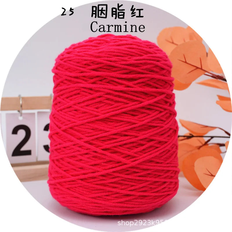 Pistolet à touffeter spécial 400g, 8 brins de coton au lait, ligne de saillie acrylique, broderie, tapis de coussin, fil de touffetage personnalisé