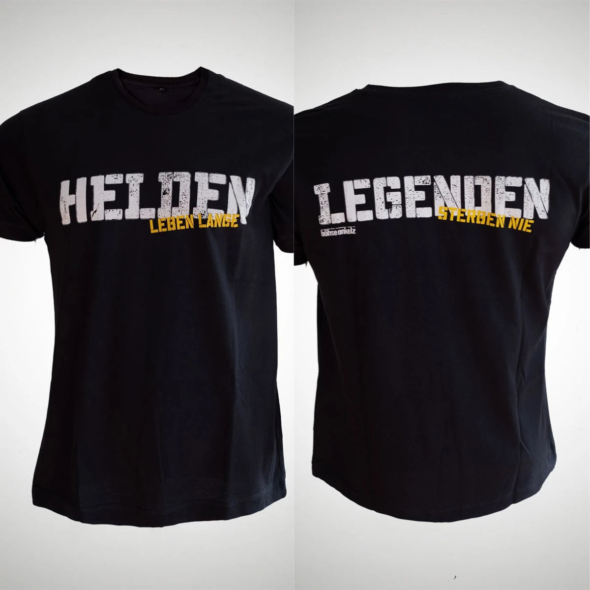 Bande allemande Böhse Onkelz World Tourt T-shirt femmes hommes surdimensionné rue Y2K T-shirt à manches courtes Hip Hop décontracté coton vêtements masculins