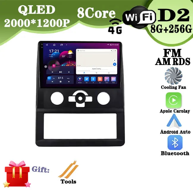 DSP راديو سيارة Carplay لـ Foton Royal Salon K1 G7 G9 GPS ملاحة Android Auto ستريو مشغل وسائط متعددة 4G Wifi BT