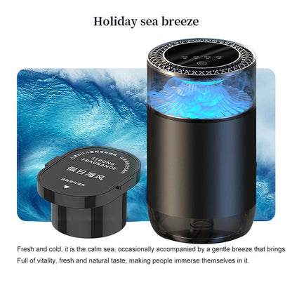 Désodorisant pour voiture, brume de mer et arôme de nuage, diffuseur d'atomisation intelligent, parfum naturel, machine de désodorisant à pulvérisation automatique, nouvelle collection 2025