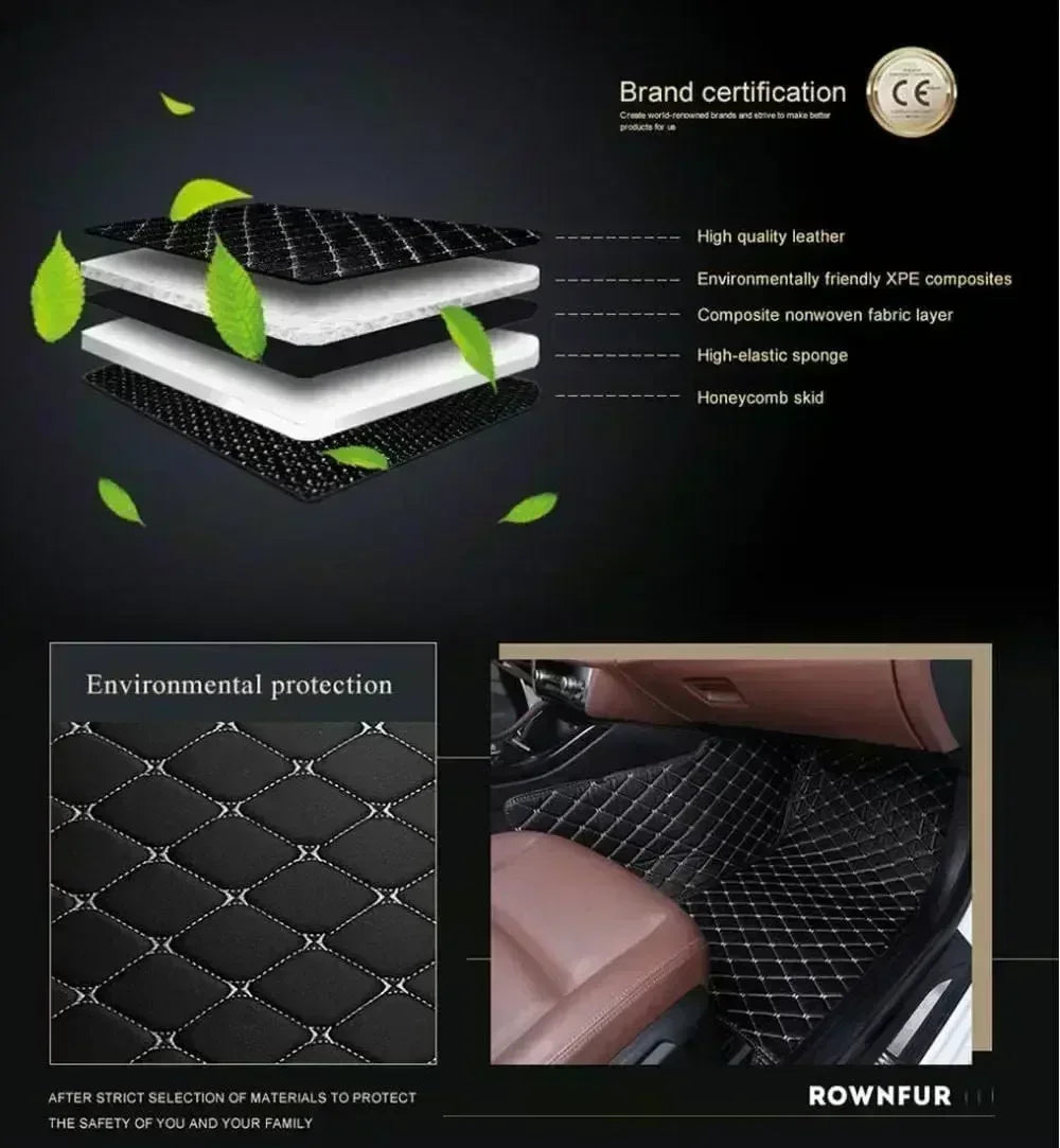 Tapis de sol de voiture pour Lynk & Co 02 new energy 2020 2021 2022 2023 2024 2025, accessoires d'intérieur de voiture pour hommes et femmes