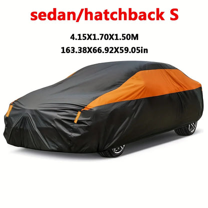 Bâches de voiture imperméables pour l'extérieur, Protection contre le soleil, la pluie et la neige, UV, universelles, SUV/berline 190T, couvertures complètes de Protection pour voiture