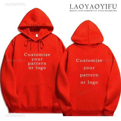 Sweat à capuche personnalisé avec Logo personnalisé, sweat-shirt chauffant et confortable pour étudiant, texte imprimé personnalisé, bricolage, à la mode