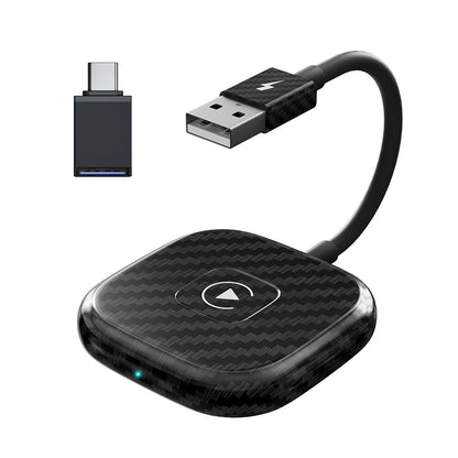 Adaptateur sans fil CarPlay, adaptateur filaire vers sans fil, compatible avec CarPlay, dongle Plug and Play, Wi-Fi 5GHz