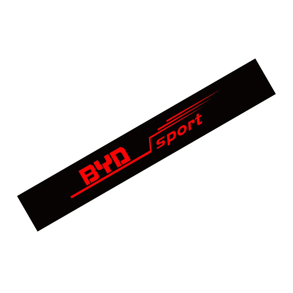 Autocollant en vinyle pour pare-brise de voiture, décalcomanie de décoration, accessoires de réglage automatique pour BYD F3 E6 Yuan Plus Atto F0 G3 I3 Ea1 Song Max Tang Dmi